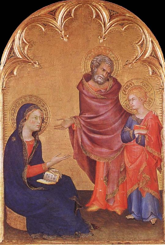 Simone Martini Jesus aterfinns in the sanctuary Germany oil painting art